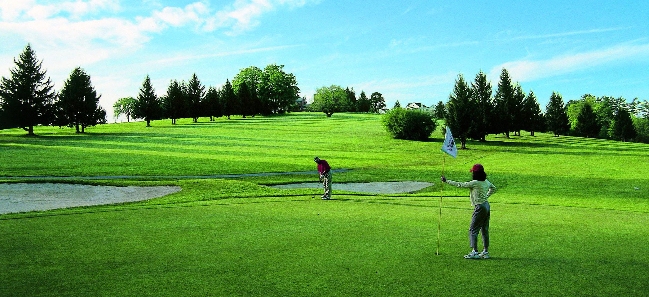 Daten op de golfbaan